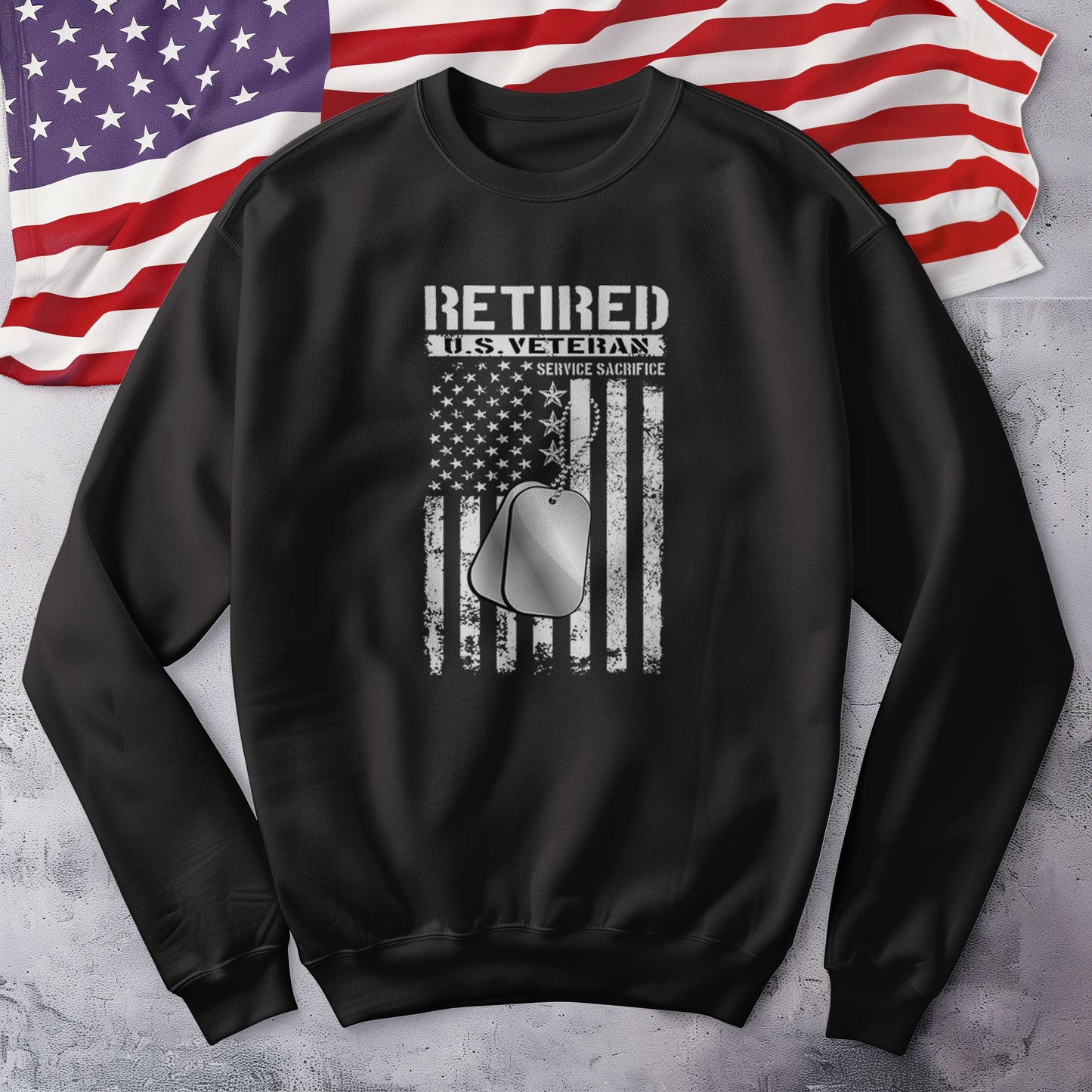 Retired U.S. Veteran Sweatshirt