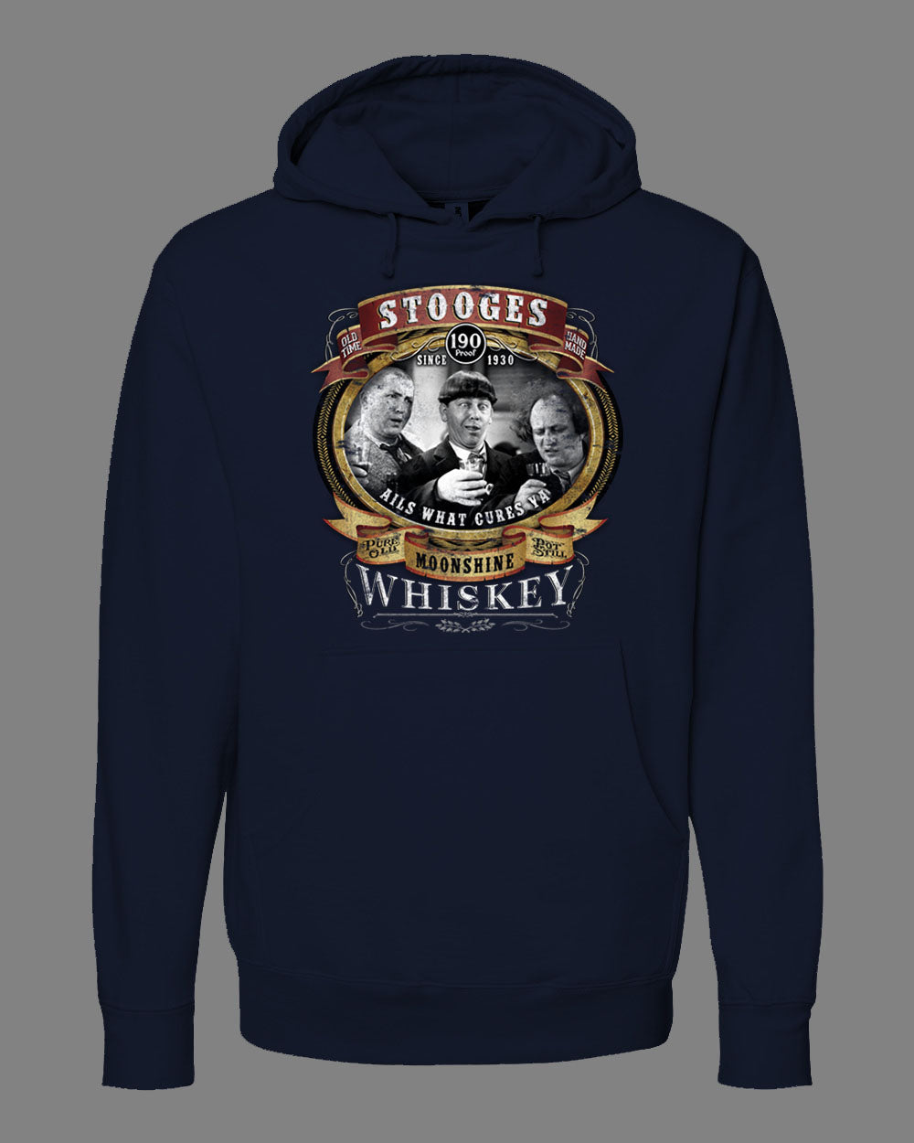 Stooges Moonshine Hoodie
