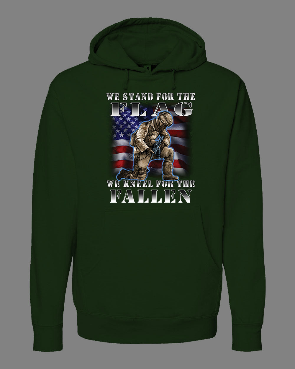Stand for the Flag, Kneel for the Fallen Hoodie
