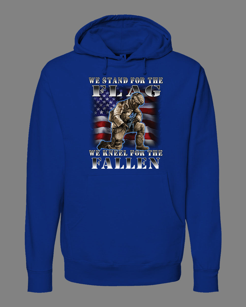 Stand for the Flag, Kneel for the Fallen Hoodie