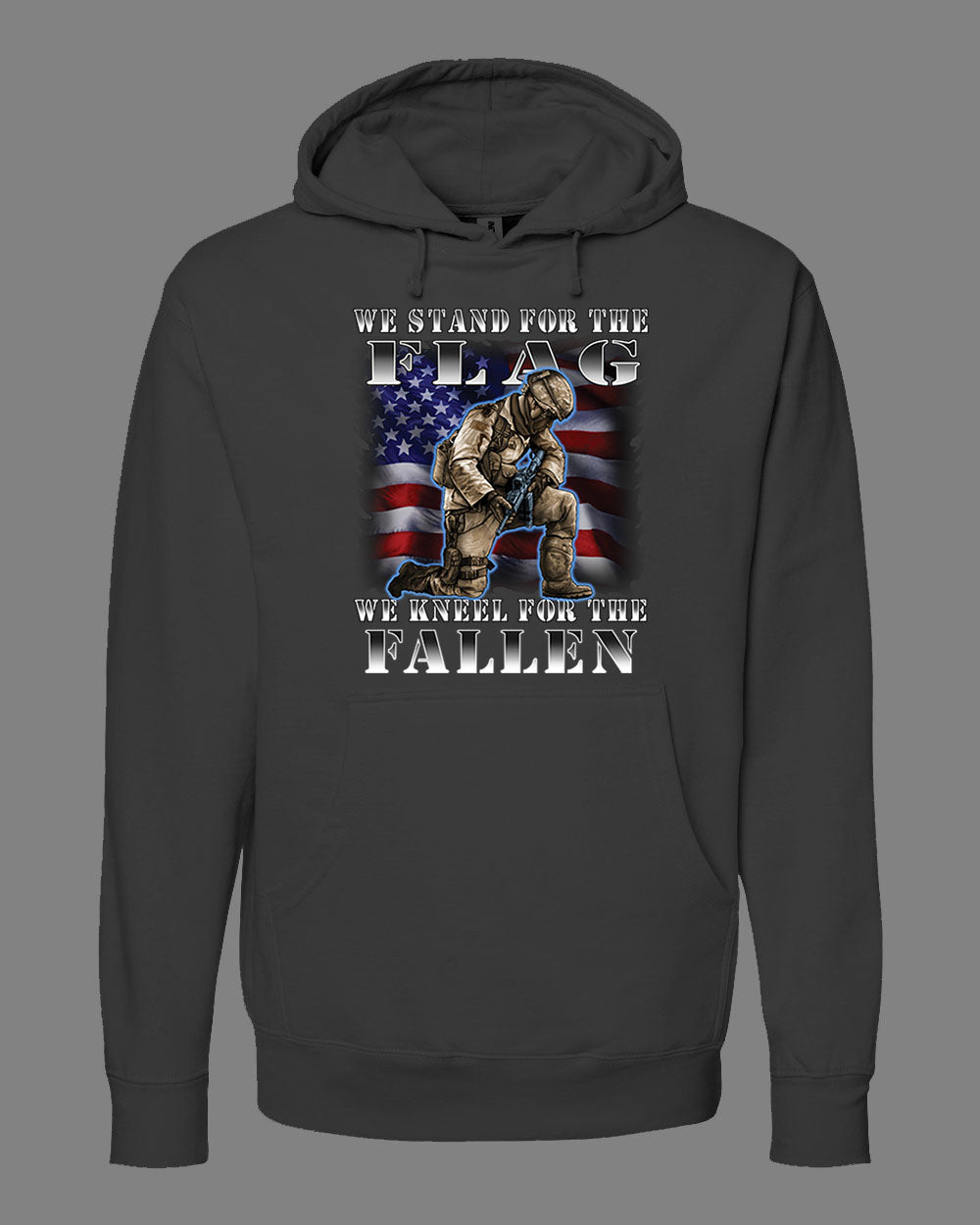 Stand for the Flag, Kneel for the Fallen Hoodie