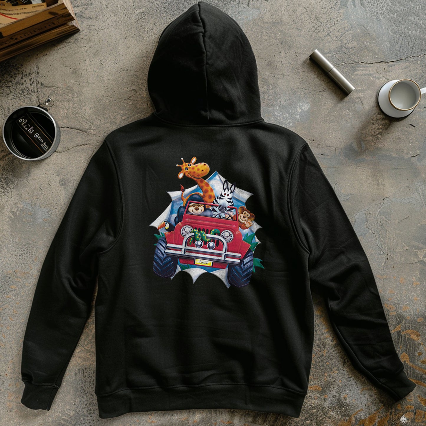 Zip-Up 4-Wheel Drive Breakout Hoodie