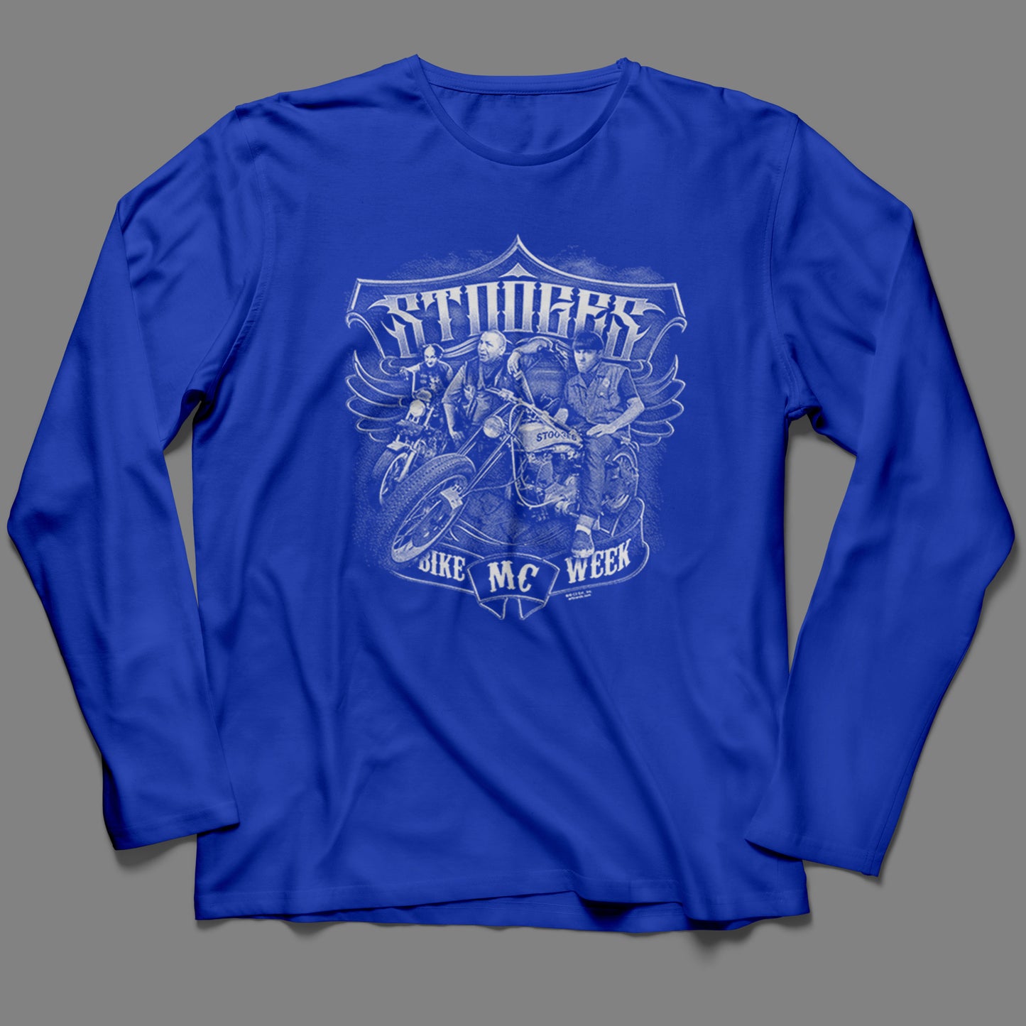 Long-Sleeve Stooges Bike Week T-Shirt