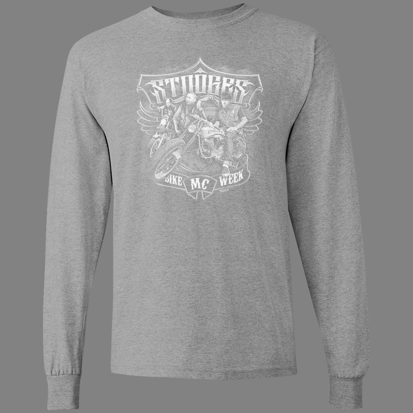 Long-Sleeve Stooges Bike Week T-Shirt