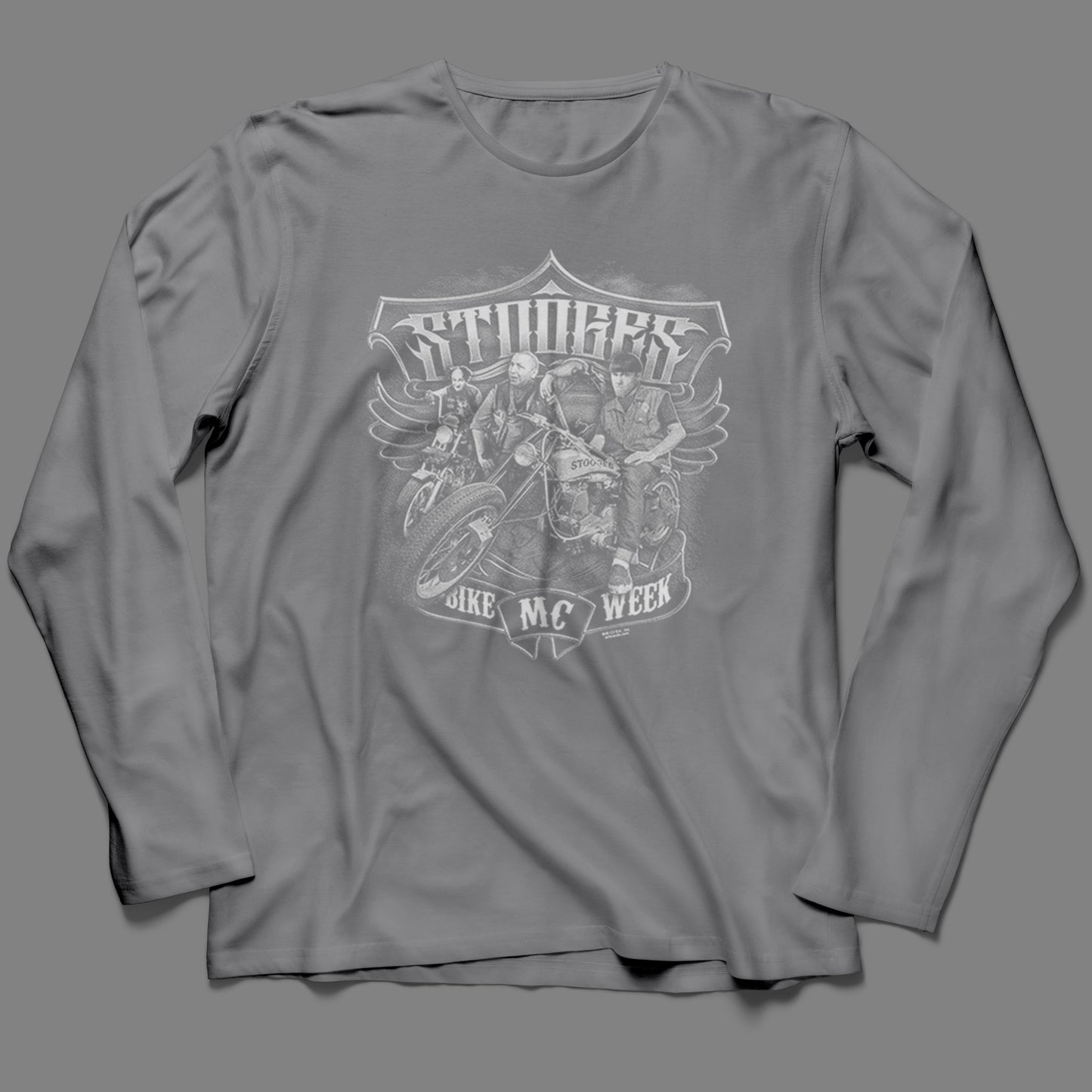 Long-Sleeve Stooges Bike Week T-Shirt