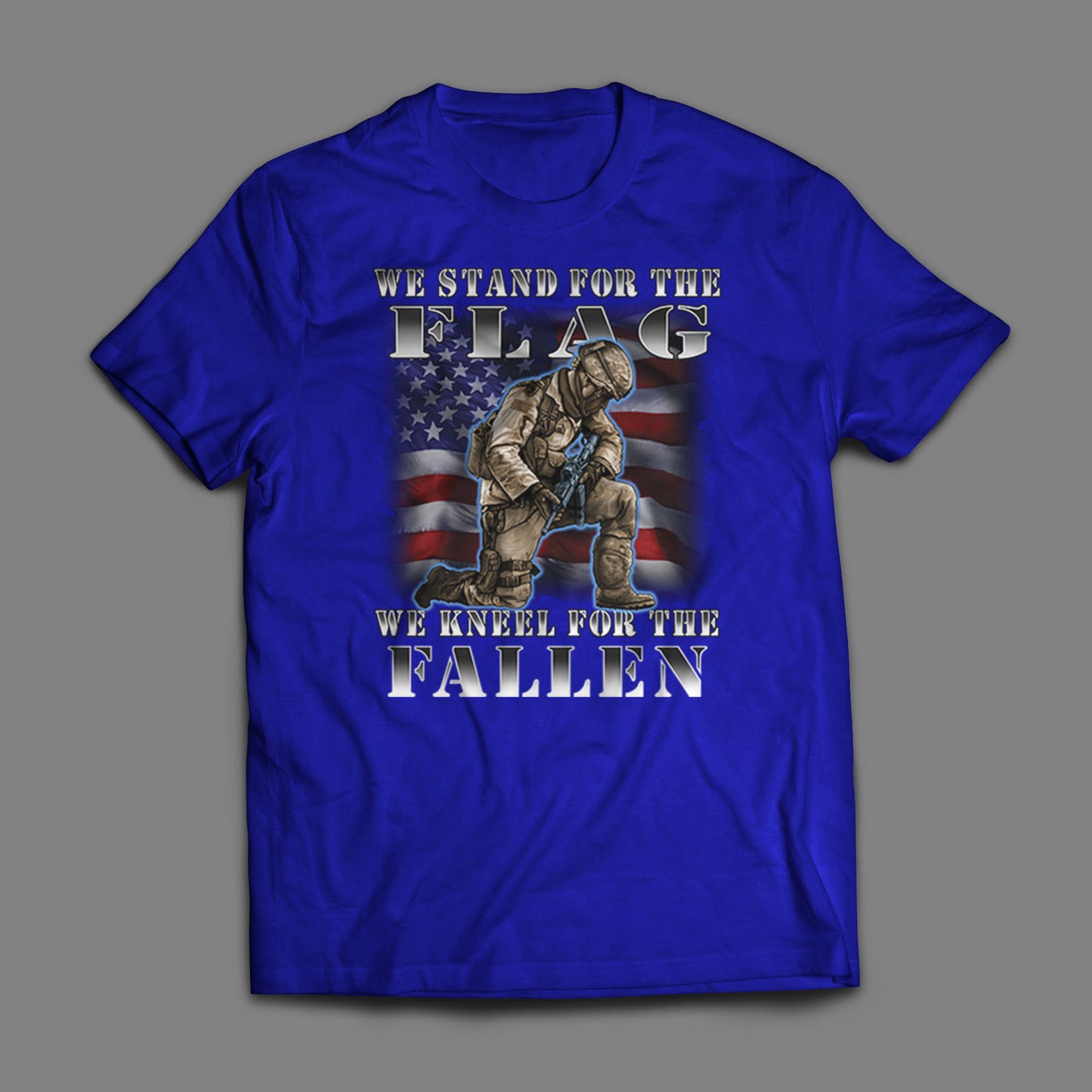 Stand for the Flag, Kneel for the Fallen T-Shirt