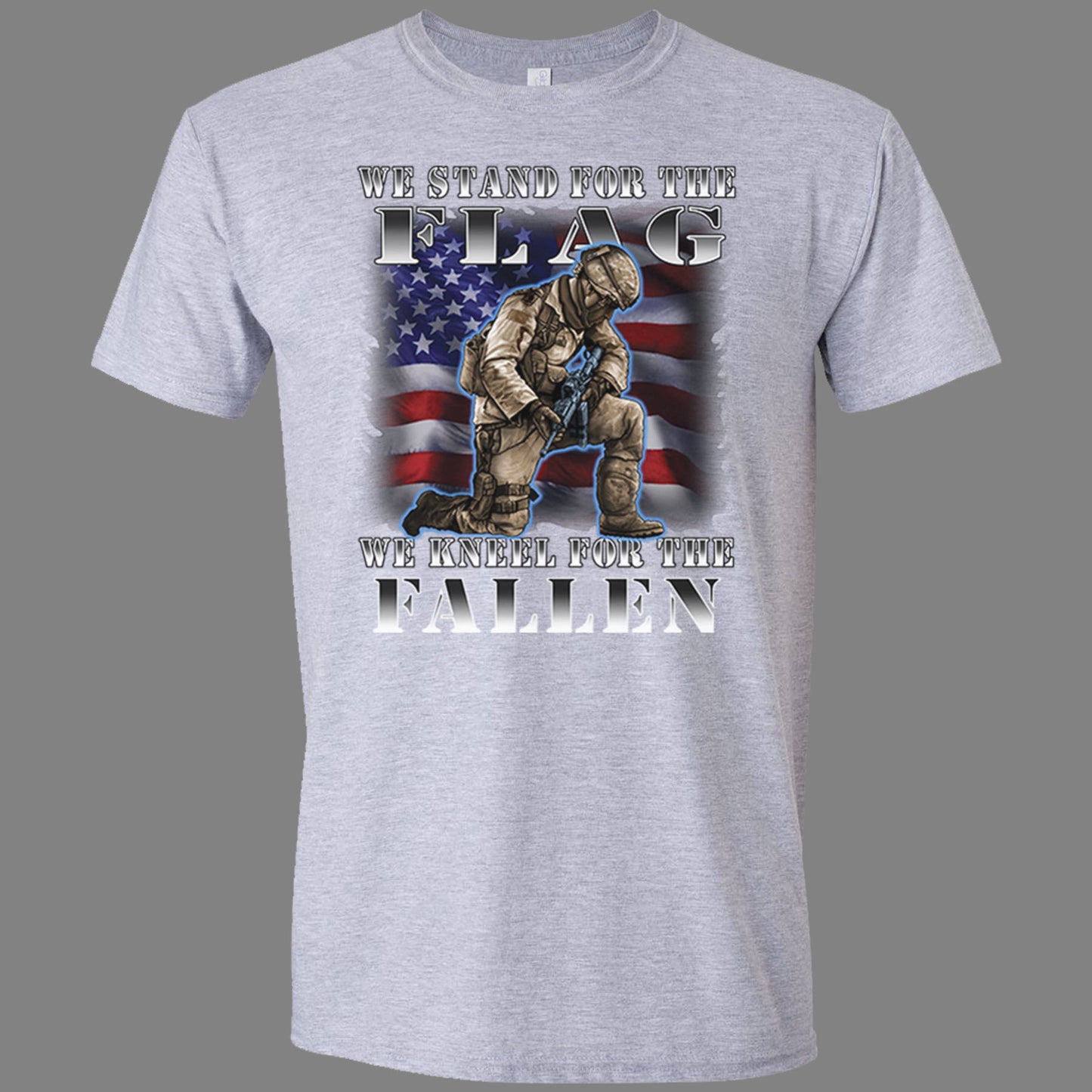 Stand for the Flag, Kneel for the Fallen T-Shirt