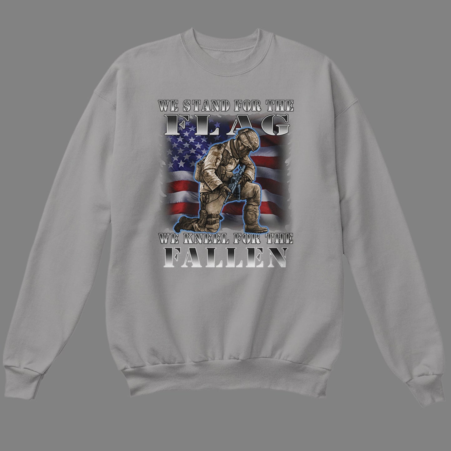 Stand for the Flag, Kneel for the Fallen Sweatshirt
