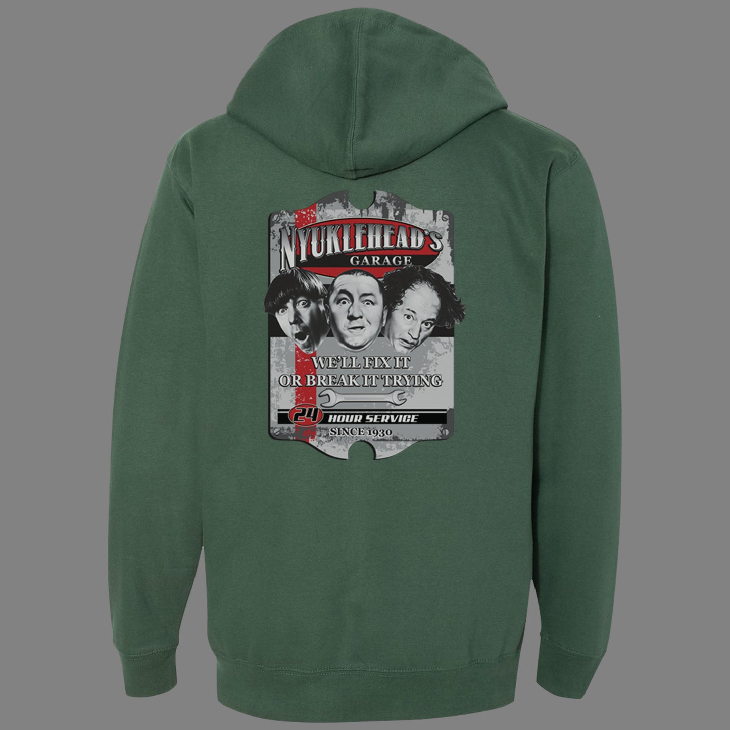 Zip-Up Nyuklehead’s Garage Hoodie
