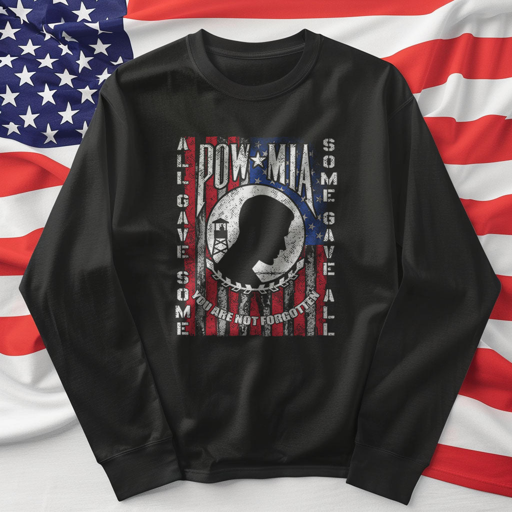 Long-Sleeve POW MIA T-Shirt