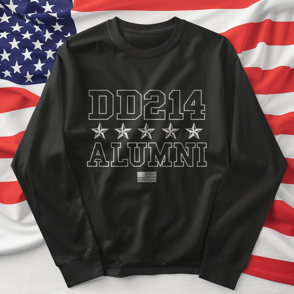 Long-Sleeve DD214 Alumni T-Shirt