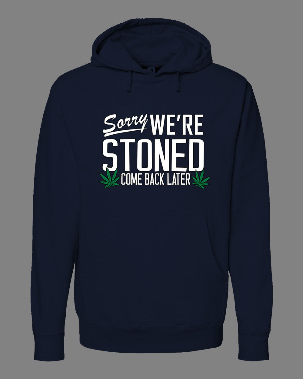 Sorry, We're Stoned Hoodie