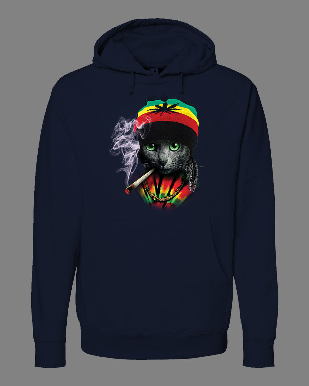 Rasta Cat Hoodie