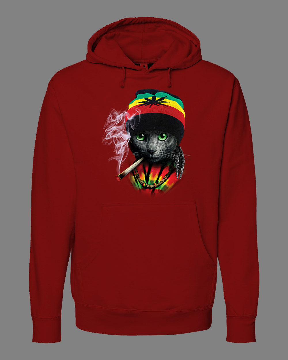 Rasta Cat Hoodie