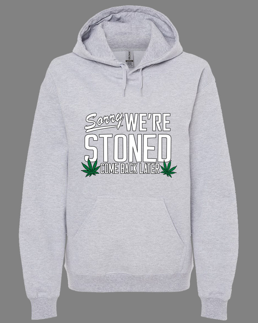 Sorry, We're Stoned Hoodie