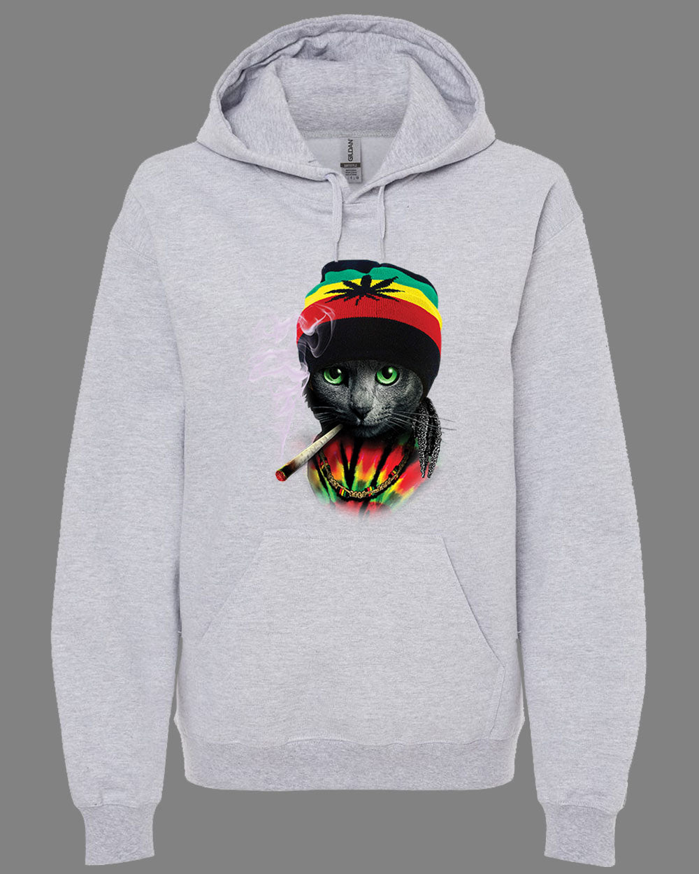 Rasta Cat Hoodie