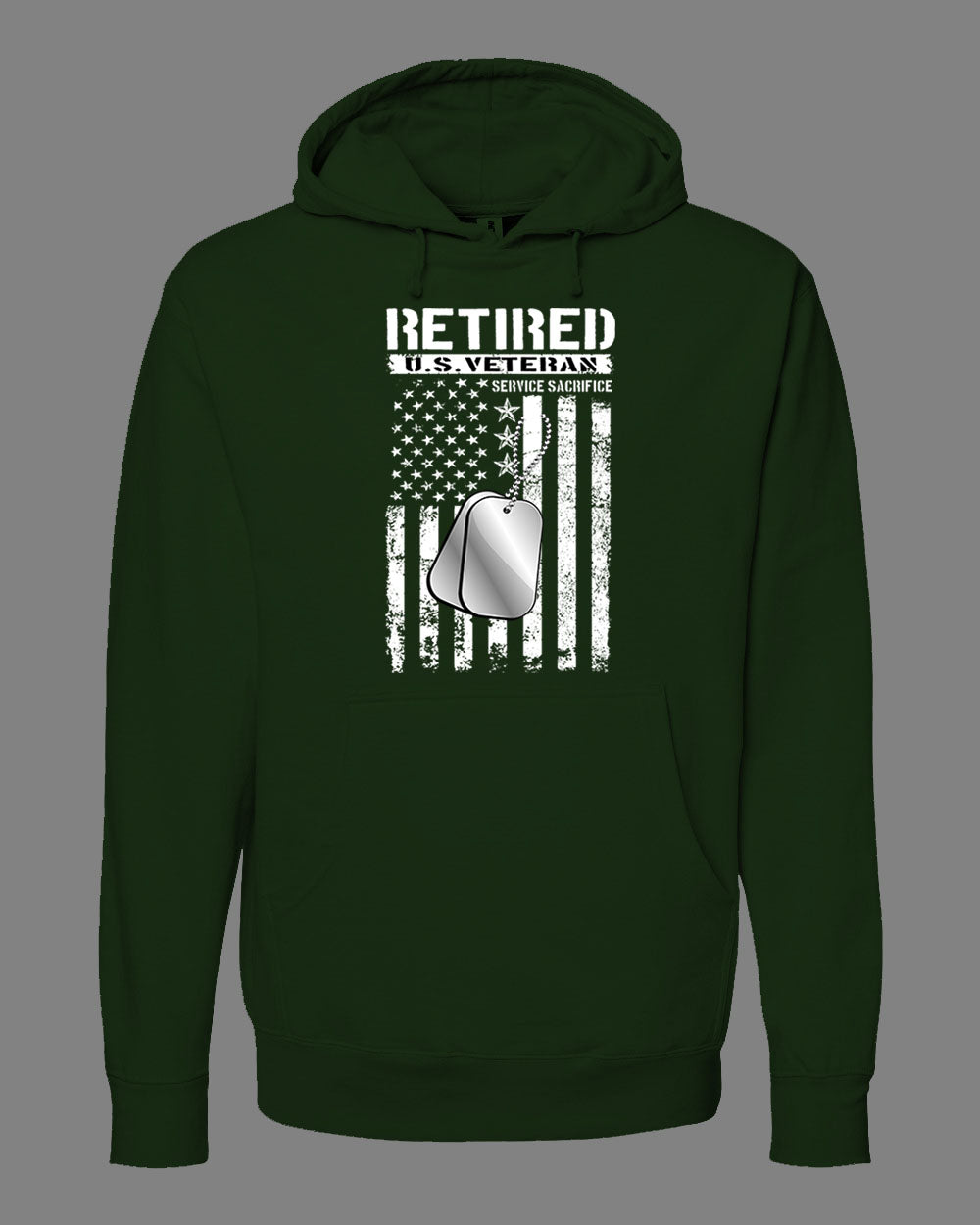 Retired U.S. Veteran Hoodie