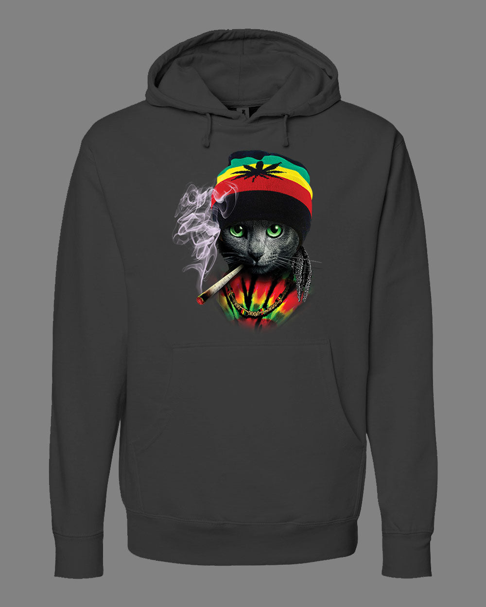 Rasta Cat Hoodie