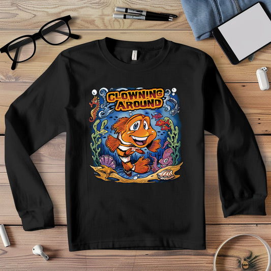 Long-Sleeve Clowning Around T-Shirt