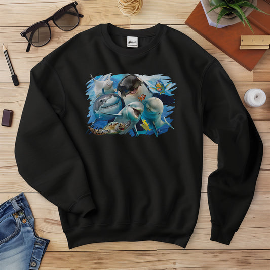 Ocean Selfie Sweatshirt