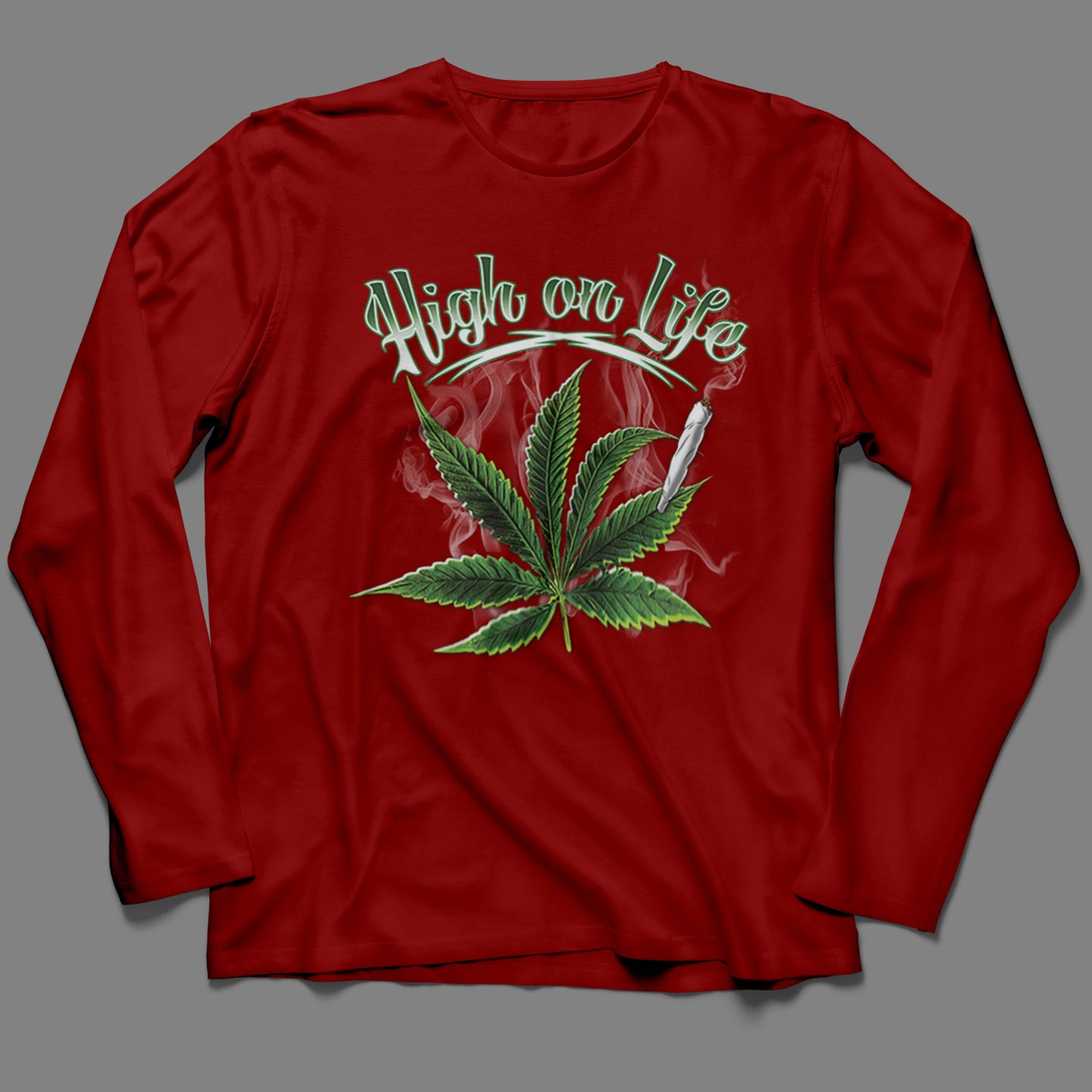 Long-Sleeve High On Life T-Shirt