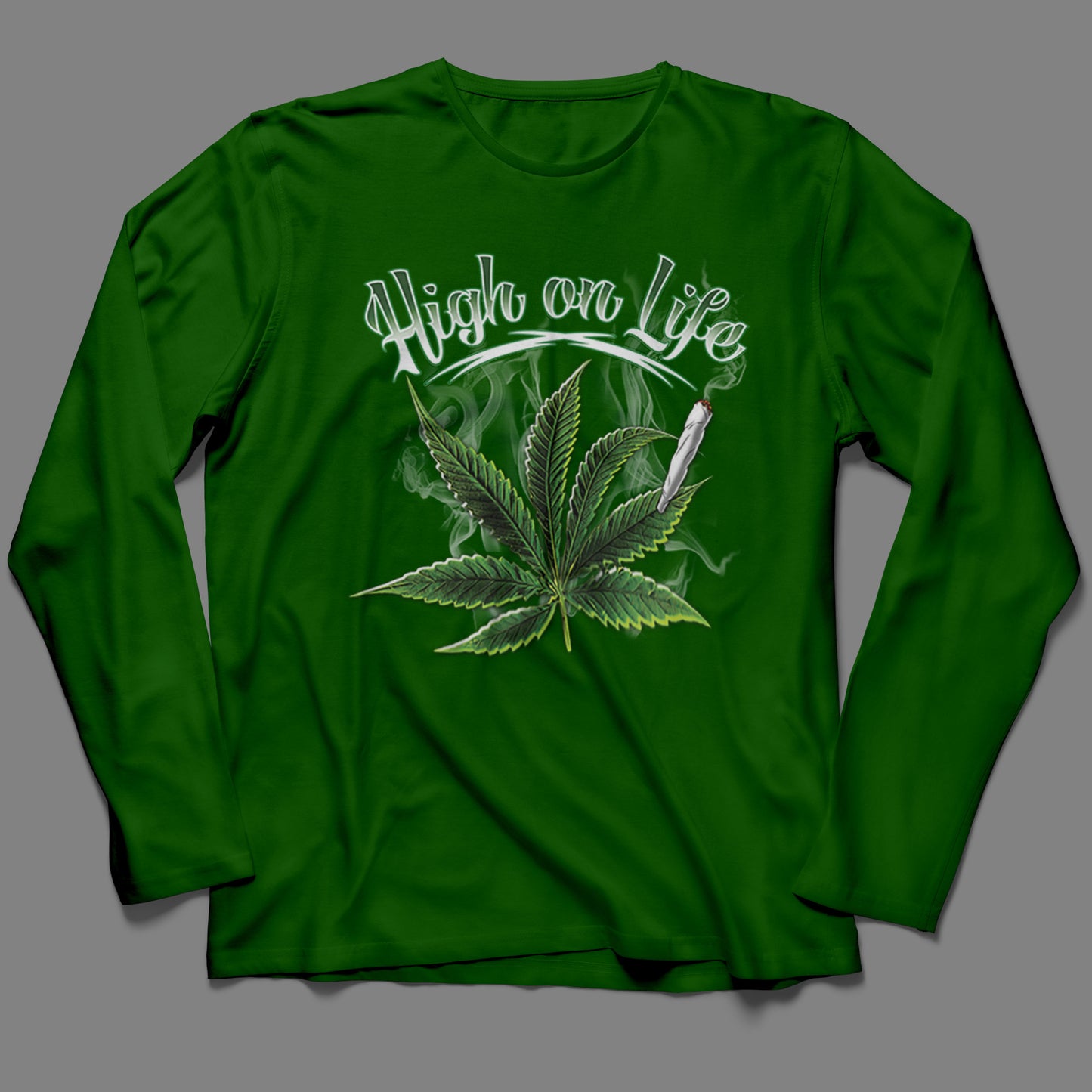 Long-Sleeve High On Life T-Shirt