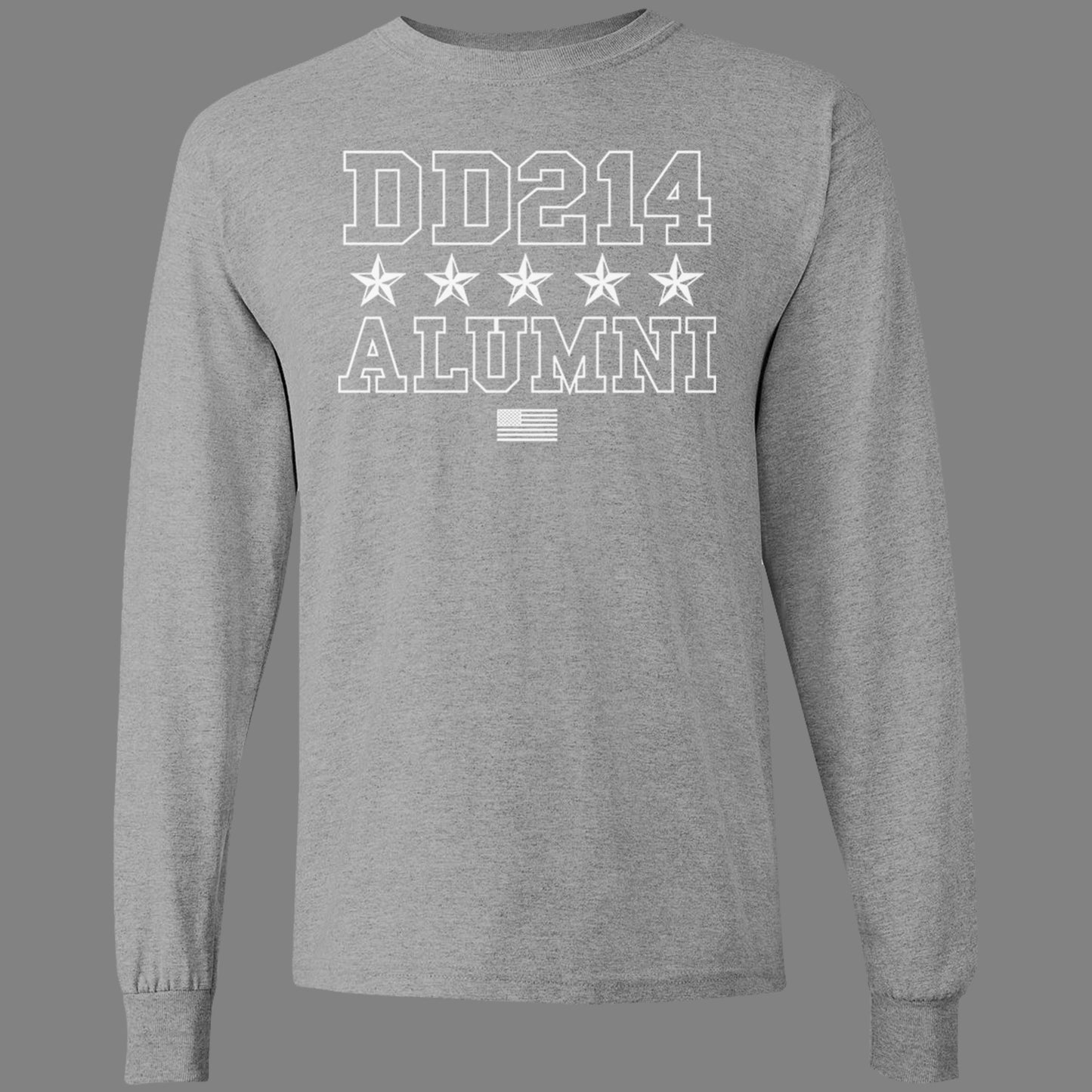 Long-Sleeve DD214 Alumni T-Shirt