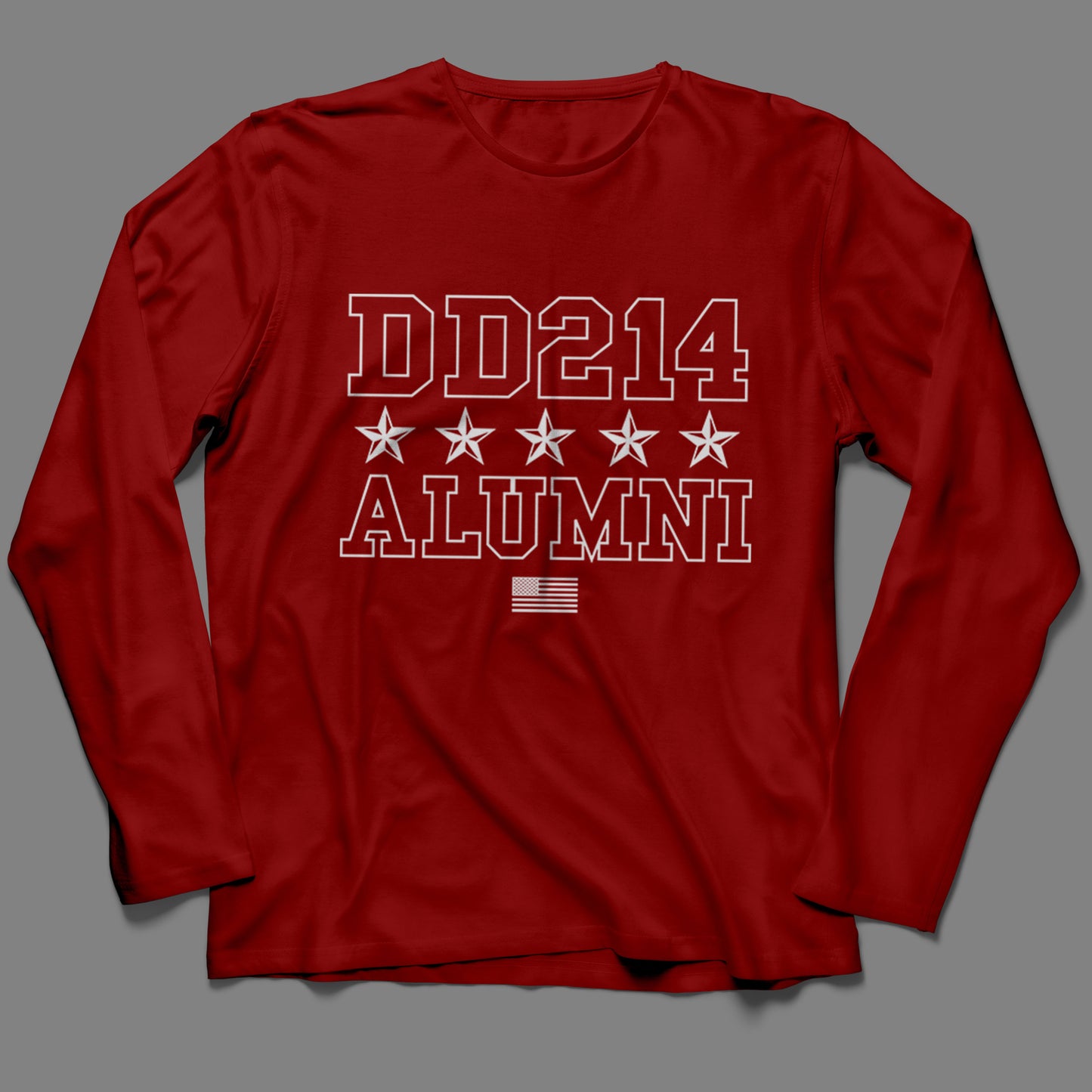 Long-Sleeve DD214 Alumni T-Shirt