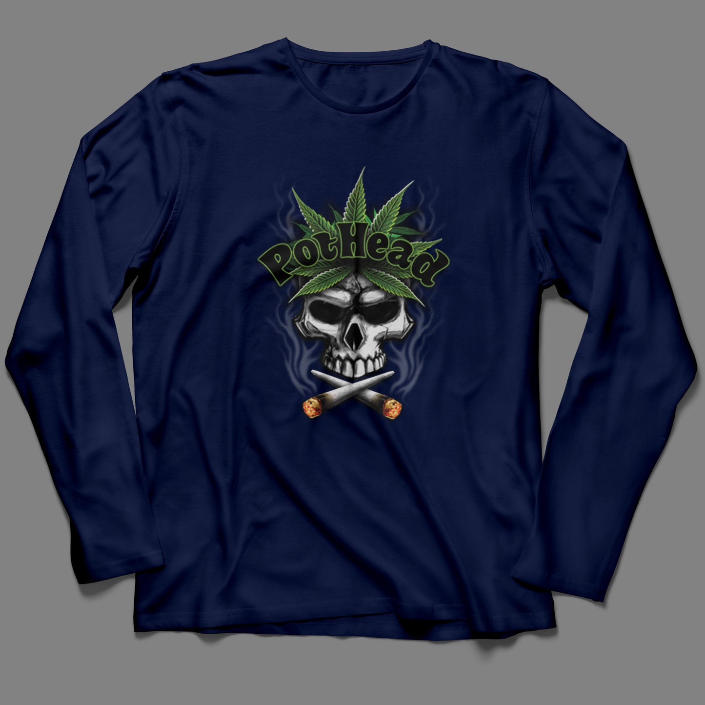 Long-Sleeve Pot Head T-Shirt