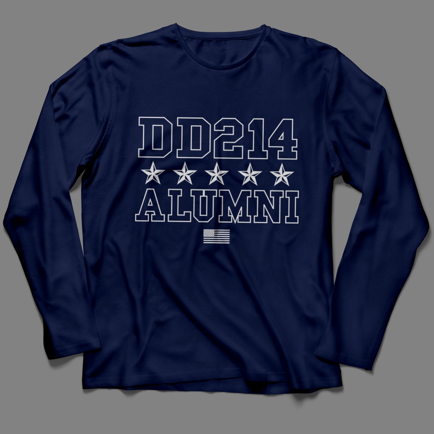 Long-Sleeve DD214 Alumni T-Shirt