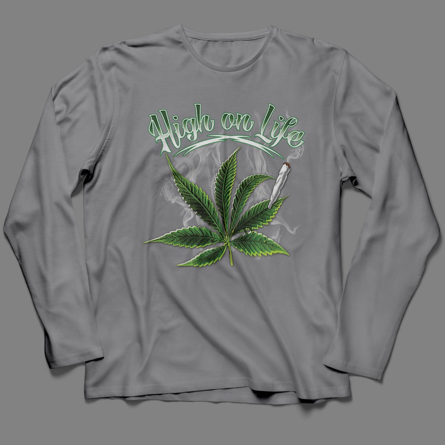 Long-Sleeve High On Life T-Shirt