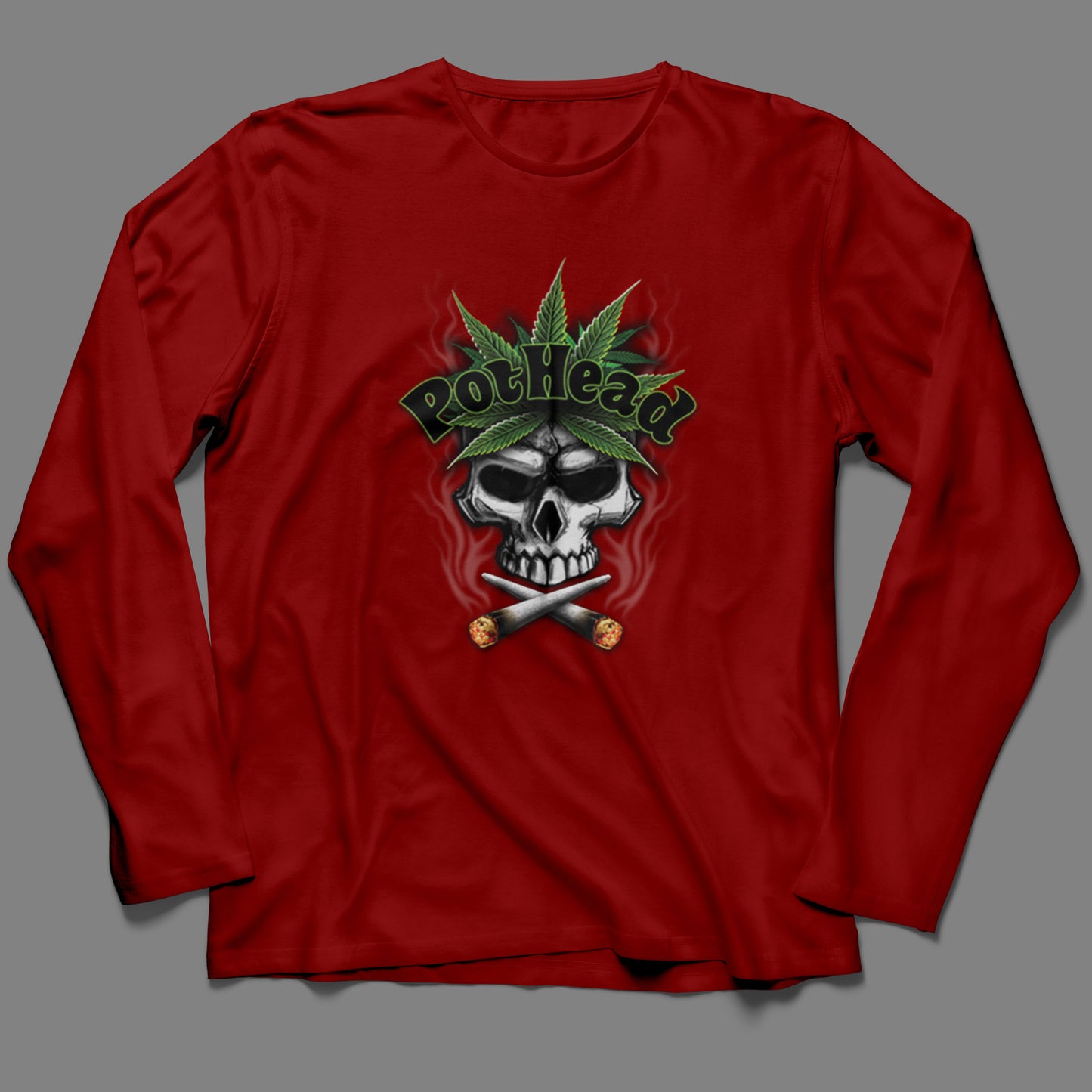 Long-Sleeve Pot Head T-Shirt