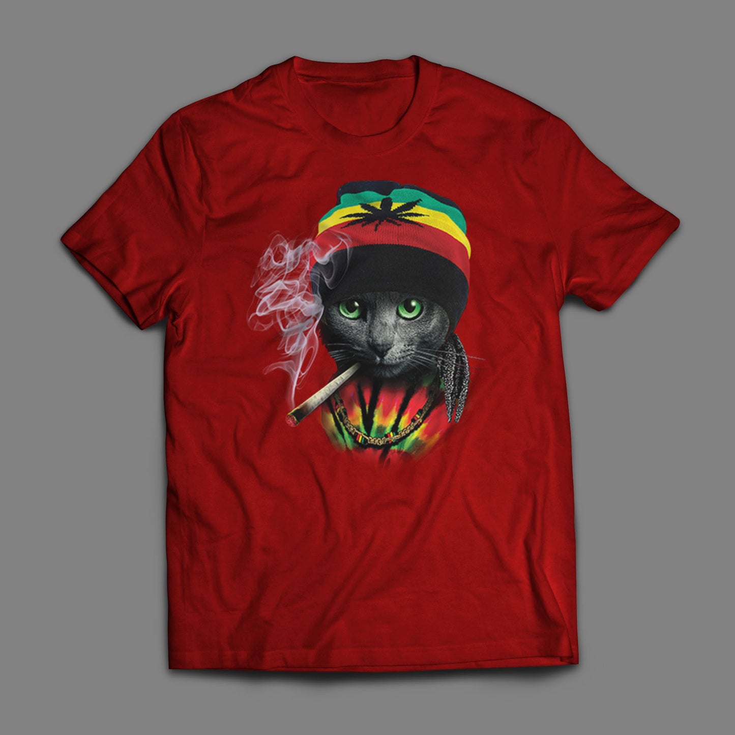 Rasta Cat T-Shirt