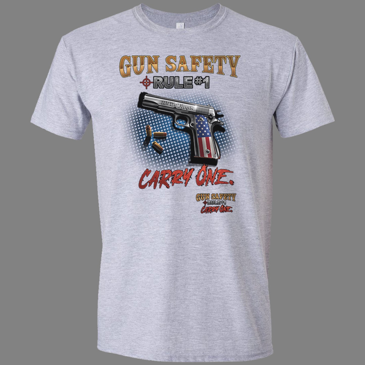 Gun Safety Rule #1 T-Shirt