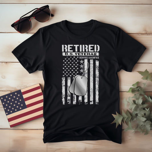 Retired U.S. Veteran T-Shirt