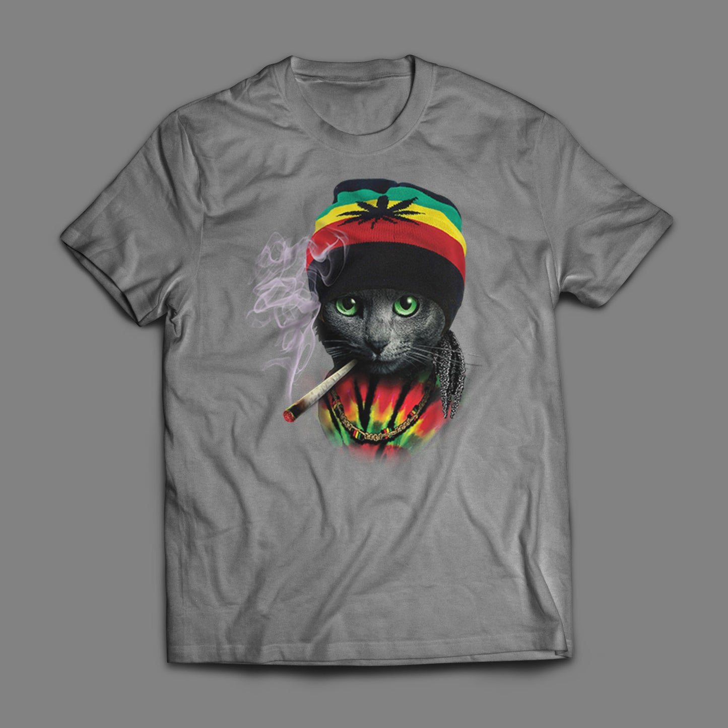 Rasta Cat T-Shirt