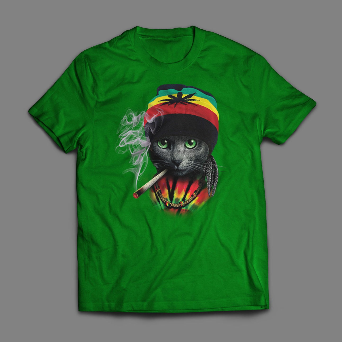 Rasta Cat T-Shirt