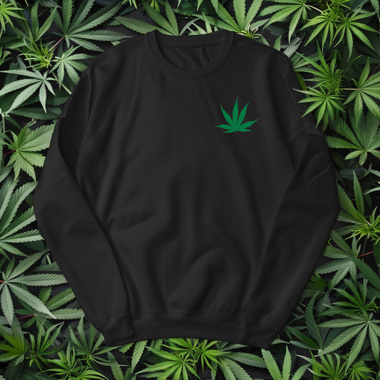 Pot Leaf Sweatshirt