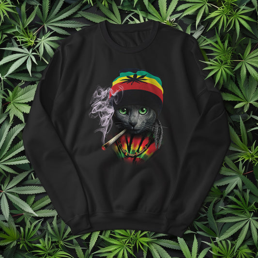 Rasta Cat Sweatshirt