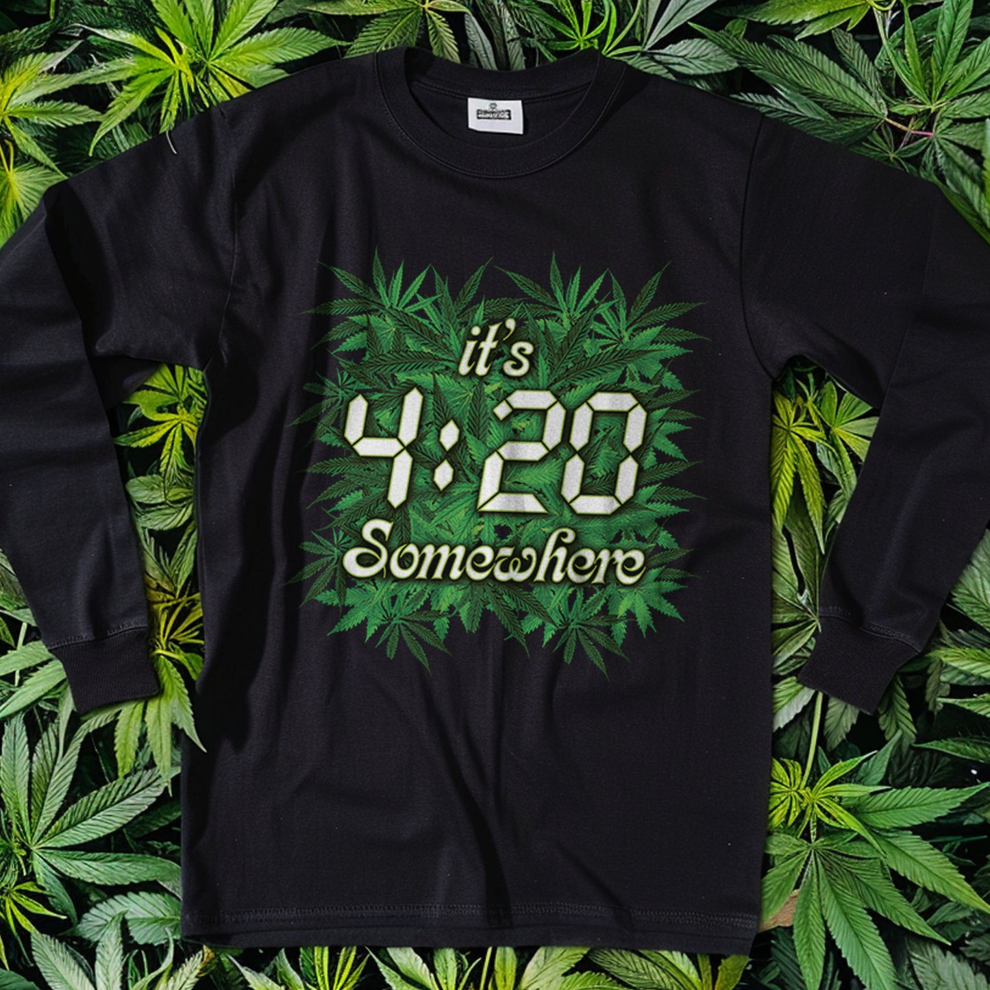 Long-Sleeve It's 4:20 Somewhere  T-Shirt