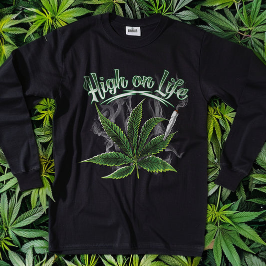 Long-Sleeve High On Life T-Shirt