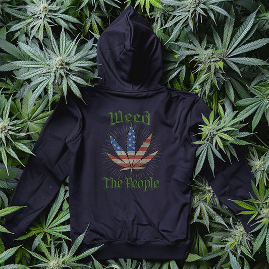 Zip-Up Weed the People Hoodie