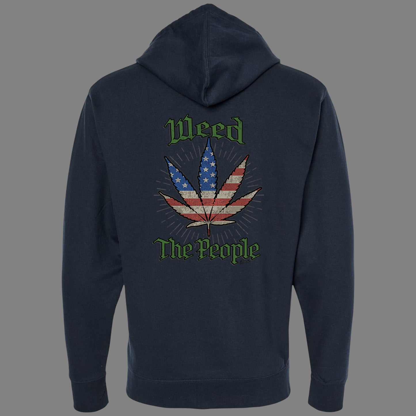 Zip-Up Weed the People Hoodie