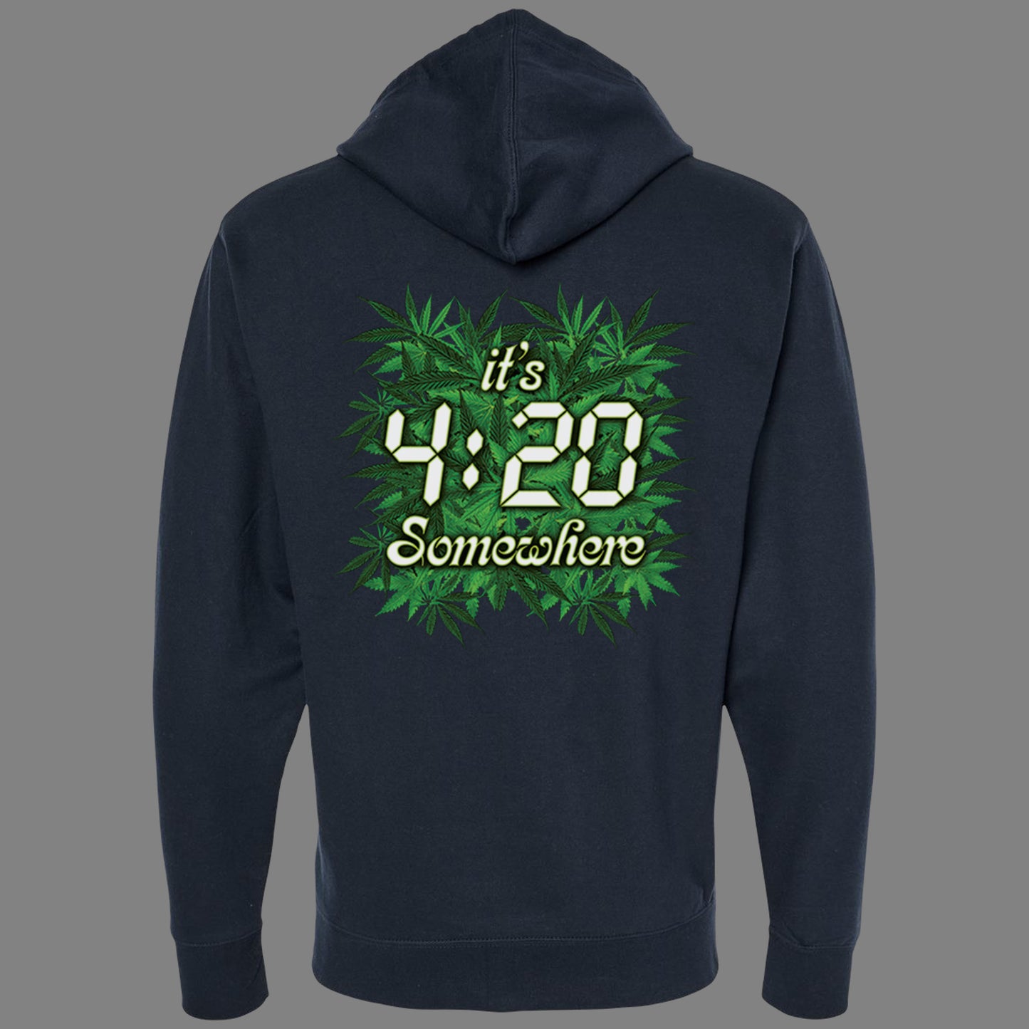 Zip-Up It's 4:20 Somewhere Hoodie