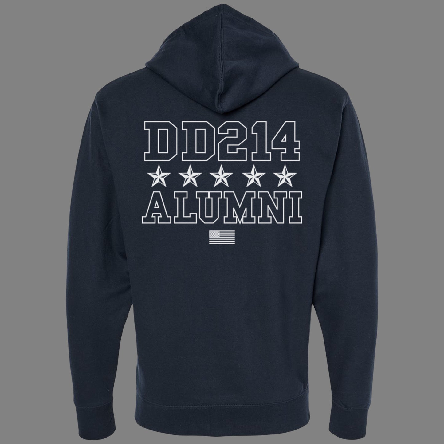 Zip-Up DD214 Alumni Hoodie