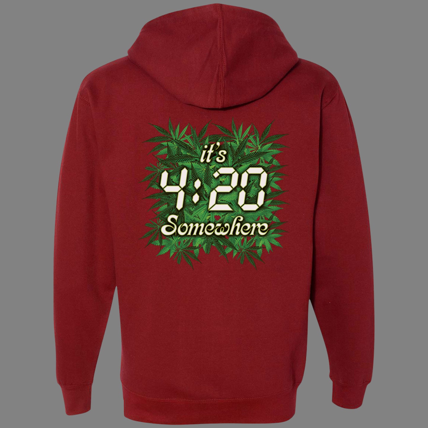 Zip-Up It's 4:20 Somewhere Hoodie