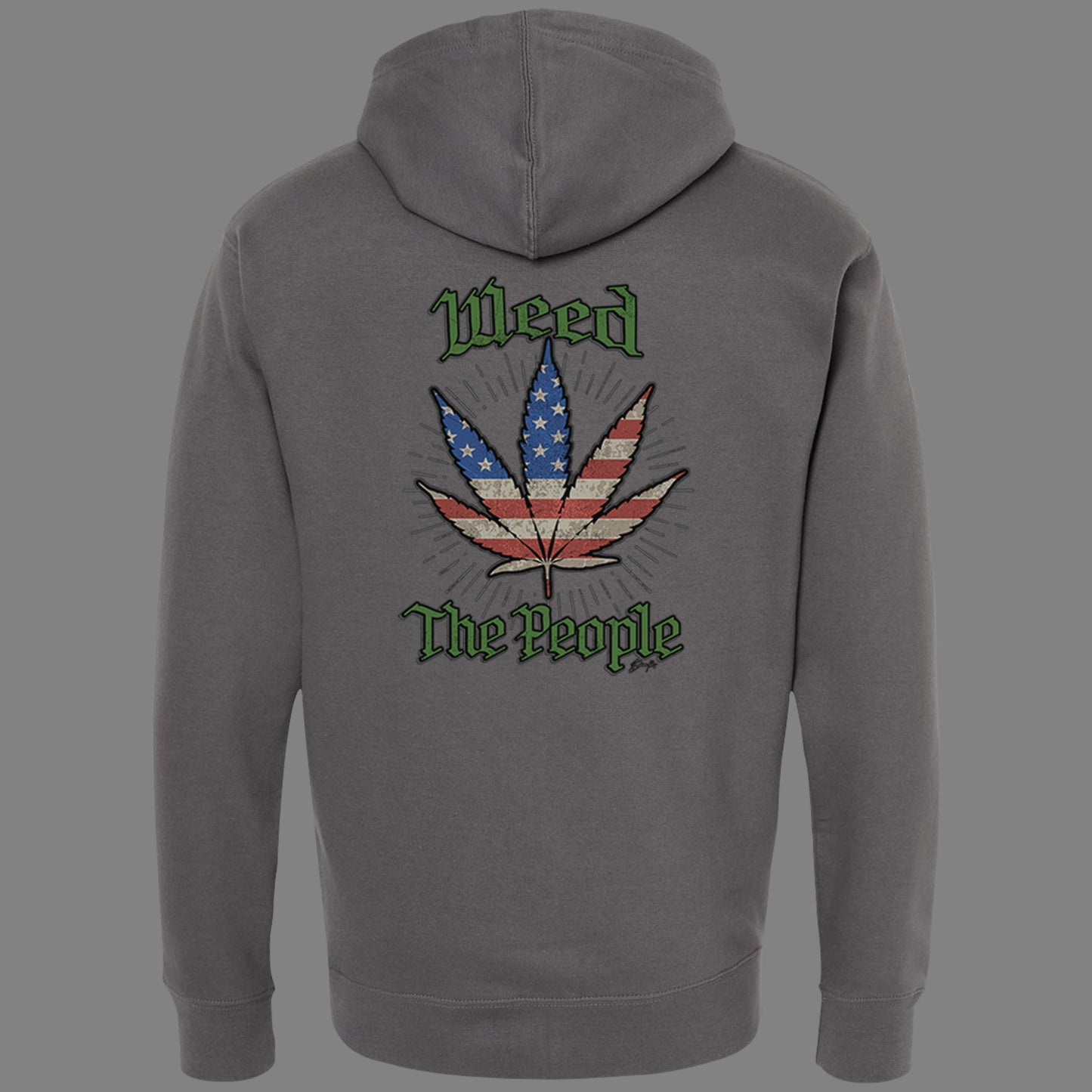 Zip-Up Weed the People Hoodie