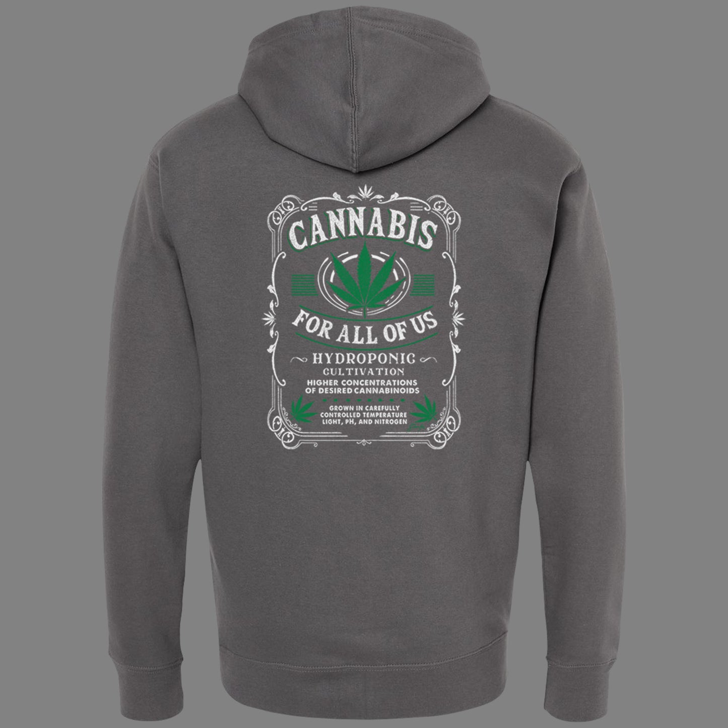 Zip-Up Cannabis for All Hoodie